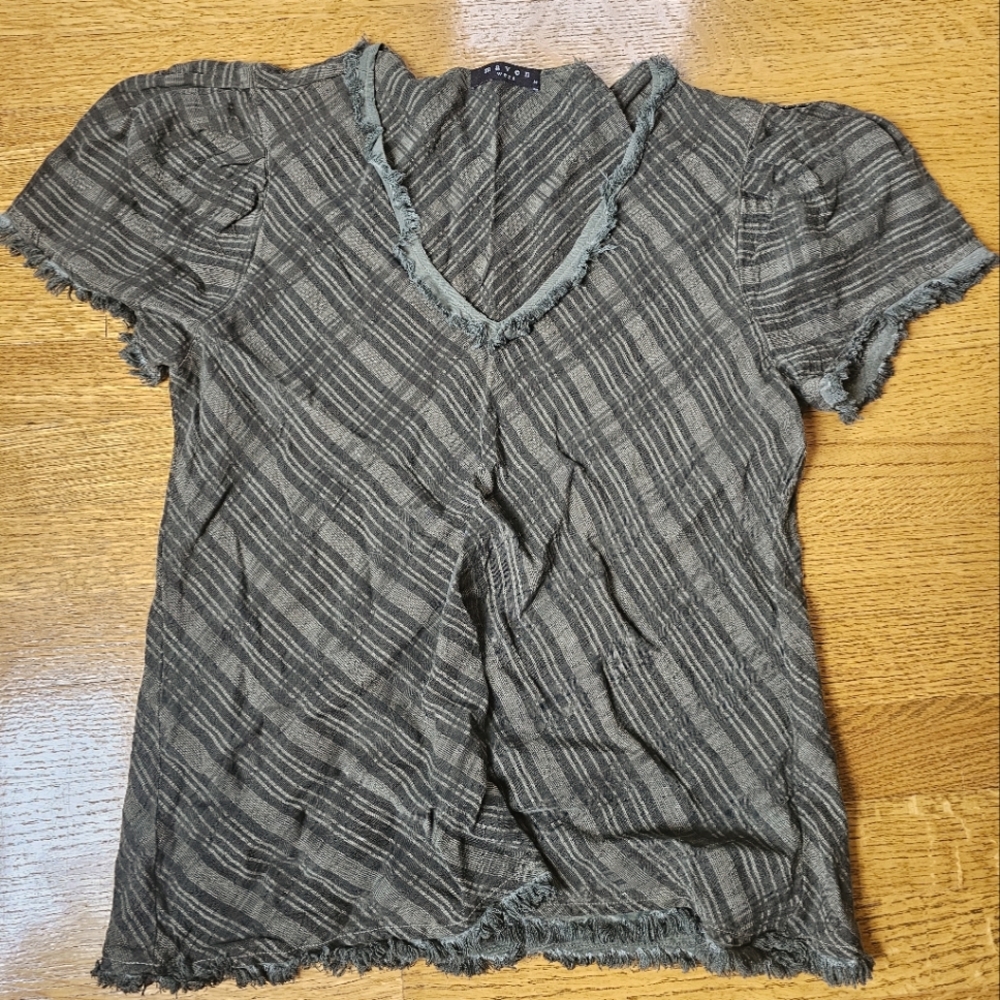 Maven West v-neck top